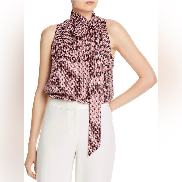 Joie Tops - NWT Joie Pascale Tie-Neck Silk Top